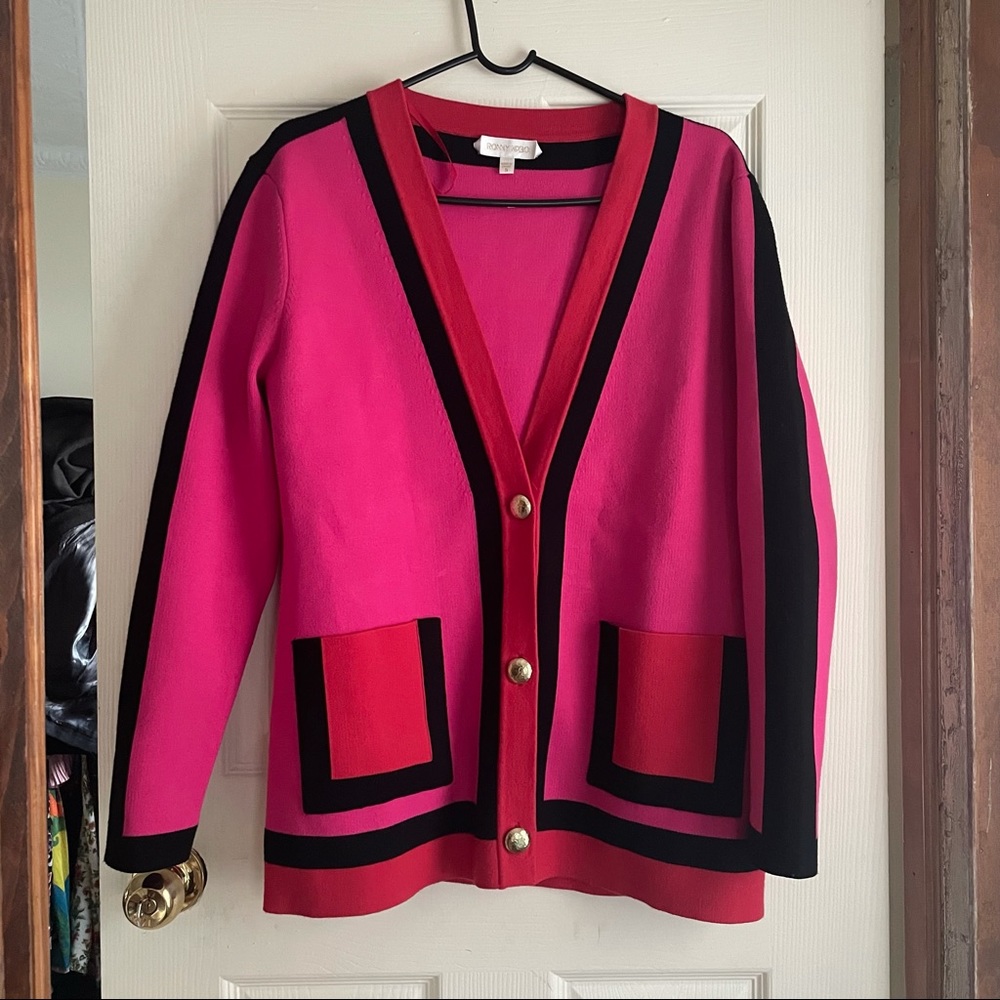 RONNY KOBO VIOLA CARDIGAN
